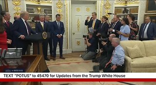 Trump Responds To The Left Claiming He Died Over The Weekend