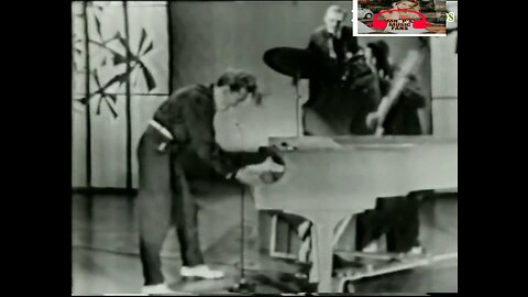 Jerry Lee Lewis Sets TV on Fire! Portrait Format ~ Whole Lotta Shakin’ ~Steve Allen Show (1957)