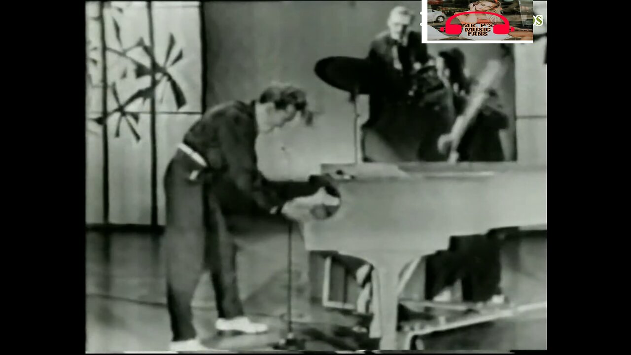 Jerry Lee Lewis Sets TV on Fire! Portrait Format ~ Whole Lotta Shakin’ ~Steve Allen Show (1957)
