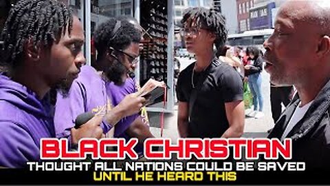 BLACK CHRISTIAN THOUGHT ALL NATIONS COULD BE SAVED UNTIL HE HEARD THIS #VIRAL #TRENDING #REACTIONv
