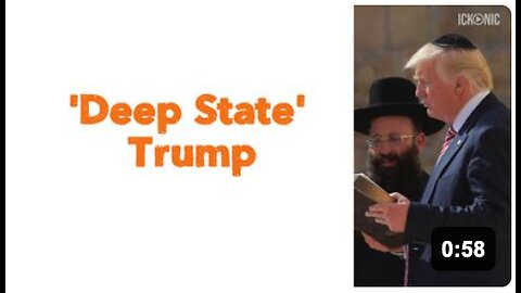 'Deep State' Trump.