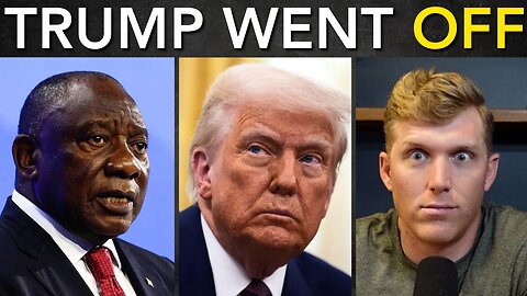 Trump CONDEMNS Racist South African President TO HIS FACE
