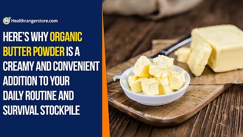 Here’s why Organic Butter Powder is a creamy and convenient addition to your daily routine...