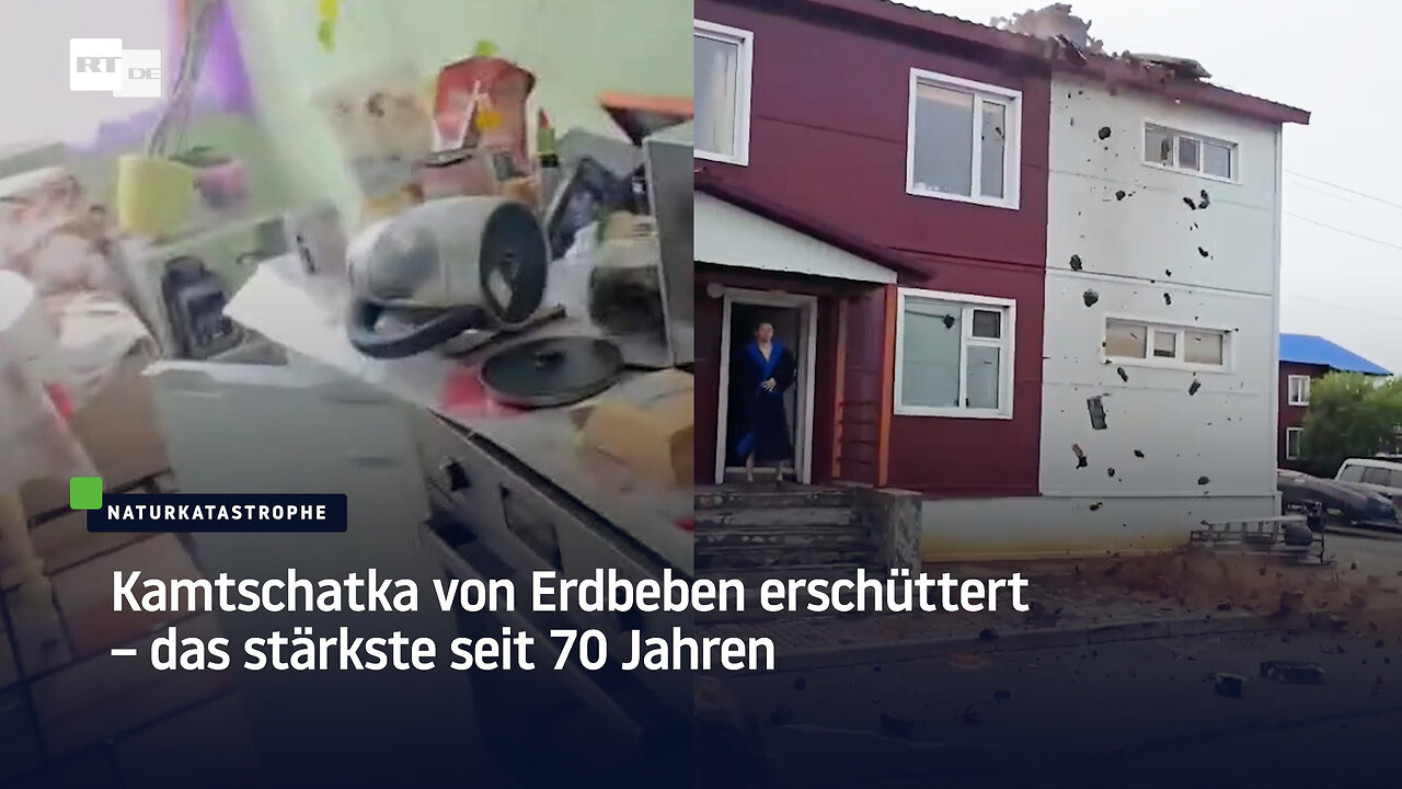 Kamtschatka von Erdbeben erschüttert – das stärkste seit 70 Jahren