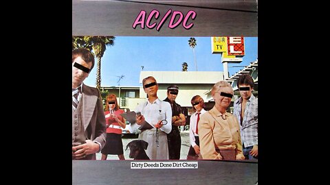 AC/DC - Dirty Deeds Done Dirt Cheap (1976/1981) [Complete LP] Canada