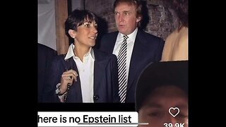 There is NO Epstein client list!!!!! Oh - He is on the Epstein client list 💯