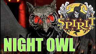 🎃Spirit Halloween 2025 sneak peek--NIGHT OWL🦉