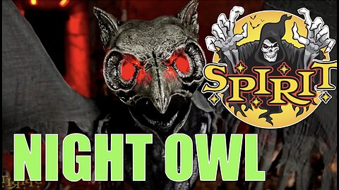 🎃Spirit Halloween 2025 sneak peek--NIGHT OWL🦉