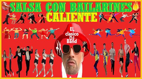 Salsa Caliente Con Bailarines Aldientes