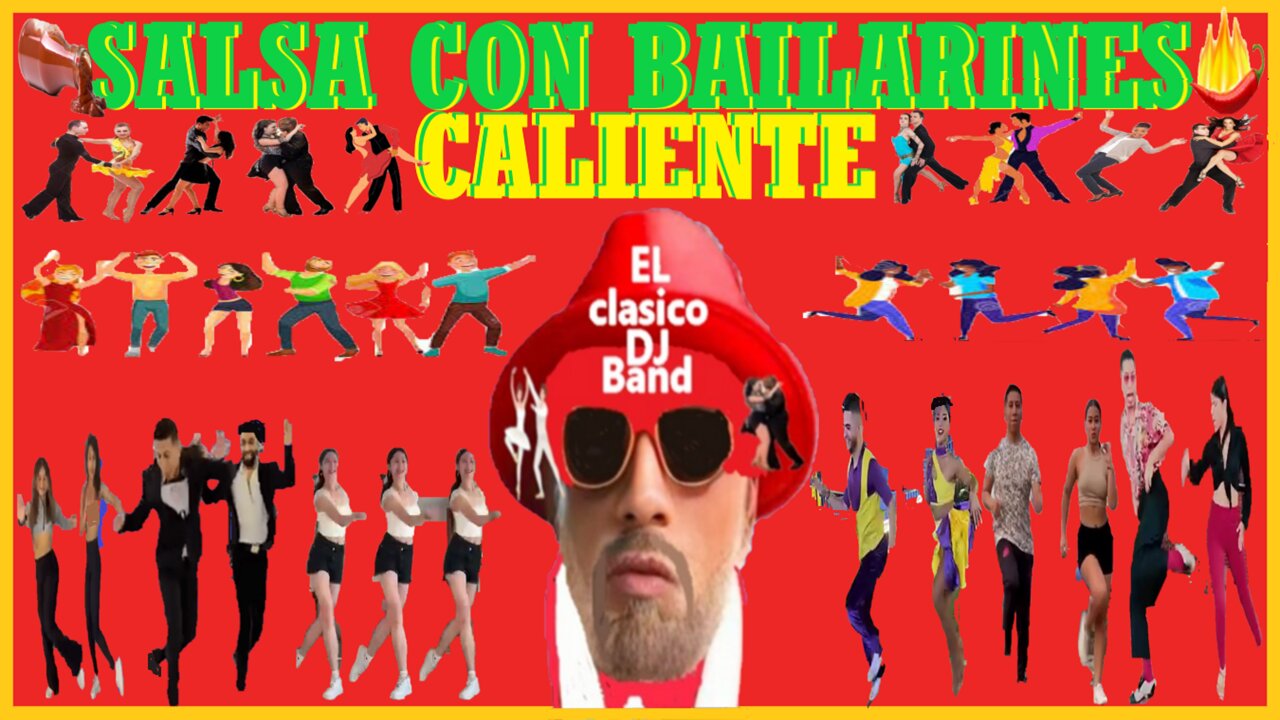 Salsa Caliente Con Bailarines Aldientes