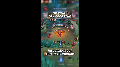 The Power of A Good Tank! #mobilelegends #moba #minotaur