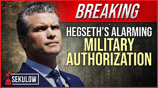 BREAKING: Hegseth’s Alarming Military Authorization