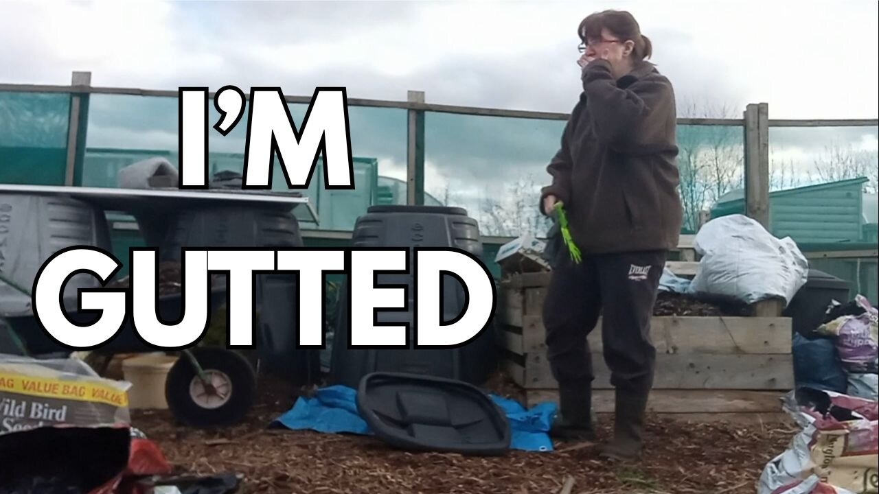 Heart-breaking Find at the Allotment