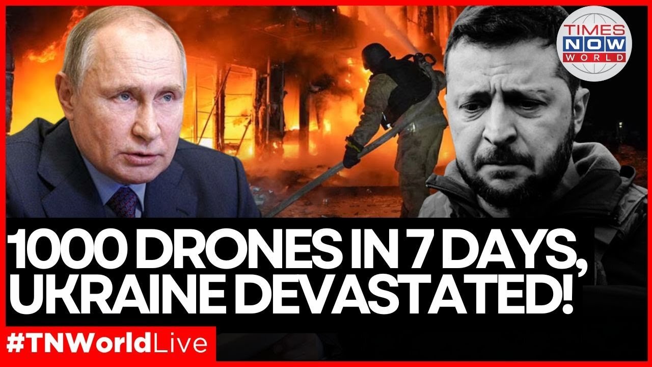 Russia-Ukraine War LIVE: Ukraine Faces Unprecedented Drone Assault as Ceasefire Breaks Down