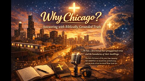 Why Chicago? Journal Entry.