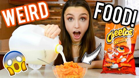 Testing WEIRD Food Trends! Strange Food Combinations!