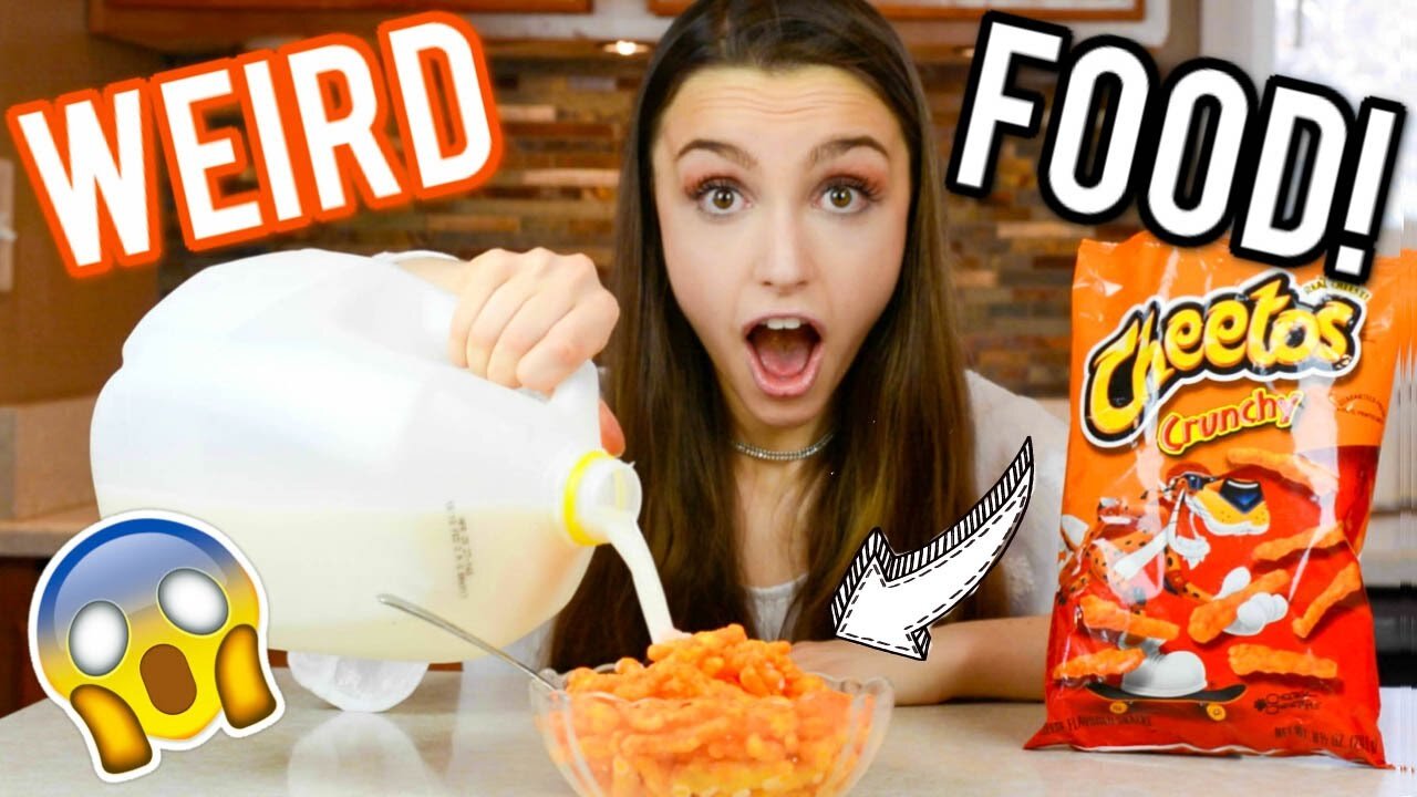 Testing WEIRD Food Trends! Strange Food Combinations!