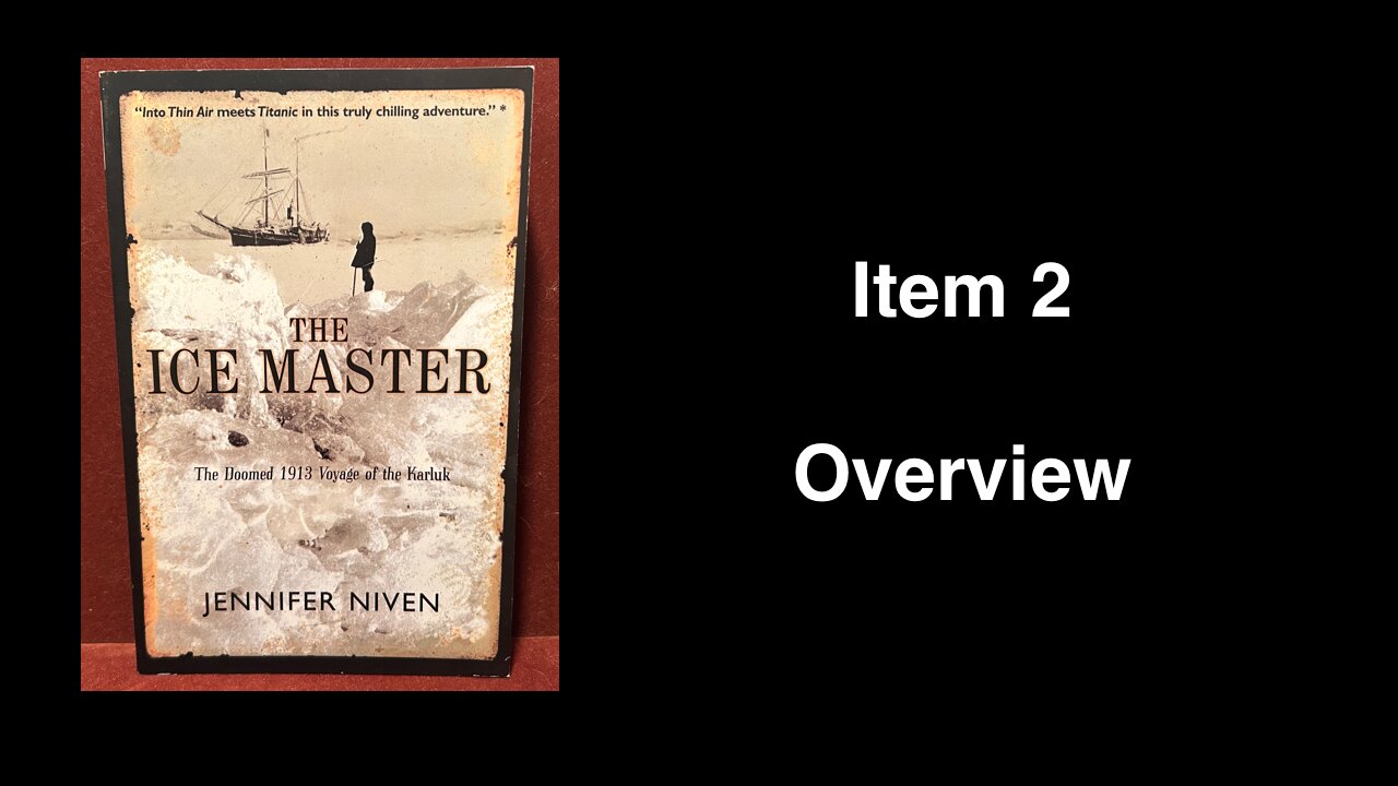 Item 2: The Ice Master 1st Edition Paperback 2000