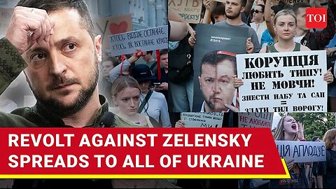 'Zelensky Go Back': All Of Ukraine Erupts Against 'DICTATOR' President; Regime Collapse In Days?