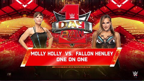WWE 2k25 Molly Holly vs Fallon Henley