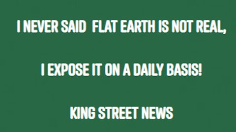 HERE IS MORE PROOF THAT FLATTARDS ARE CONNECTED TO SOURCE | "ONE MIND MANY BODIES" - King Street News