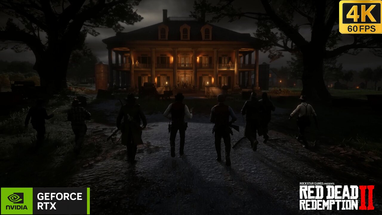 Most Epic Battle Ever In RDR 2 |Attacking The Braithwait Mannor|4K 60 fps