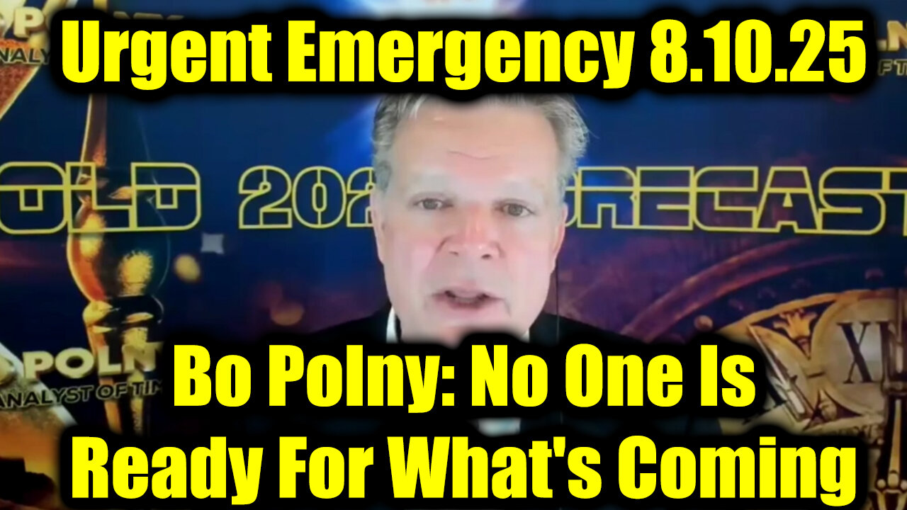 Urgent Emergency Aug 10 - No One Is Ready For What's Coming