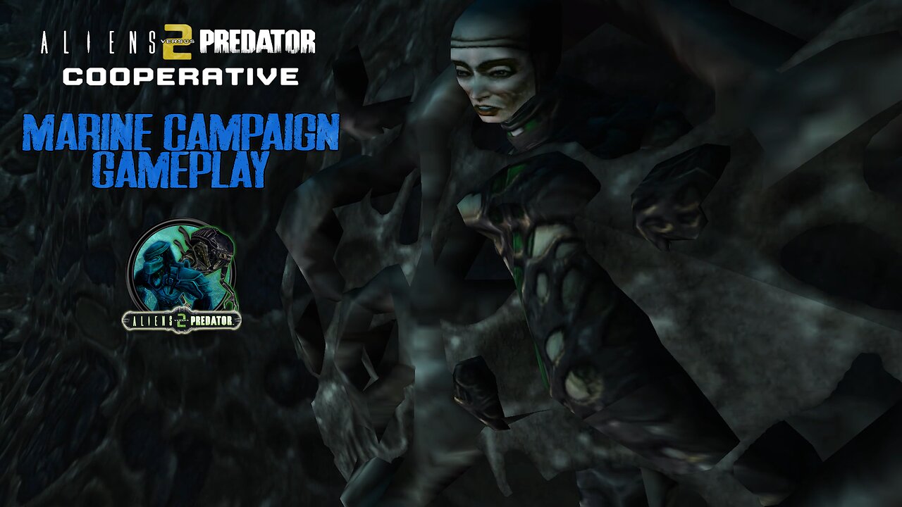 Aliens vs. Predator 2 - COOPERATIVE MOD | MARINE CAMPAIGN GAMEPLAY | AVPUNKNOWN