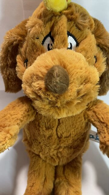 Buy It Now: Max 12” Stuffed Plush Toy Dog - Grinch Who Stole Christmas - New w/ Tags