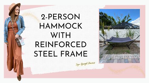 2 Person Hammock with Reinforced Steel Frame review