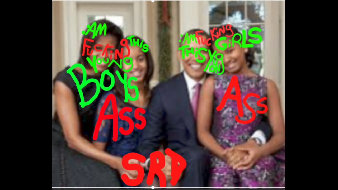 Michelle & Barack Obama Are Raping The Children Sitting In Their Laps In This Image