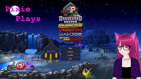 Pixie Plays: Grave Yard Keeper Ep1