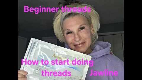 Beginner threads Series Video 1 How to start doing threads 30g 25mm Acecosm.com DIY55