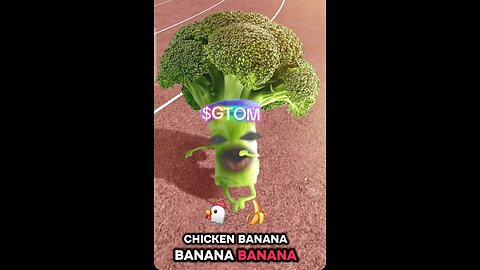 🥦💨 Broccoli on the run… and $GTOM is catching it. Song: [ "Chicken Banana" ] By $GTOM TOKEN