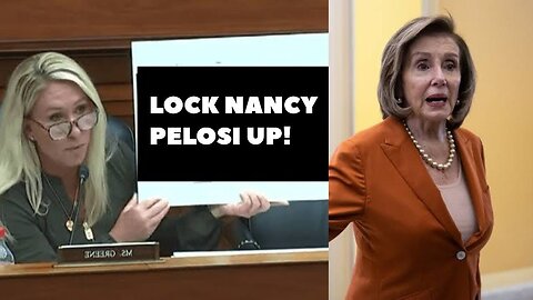 Marjorie Taylor Greene EXPOSES Nancy Pelosi and The Entire Democrats for Jan. 6 Cover UP