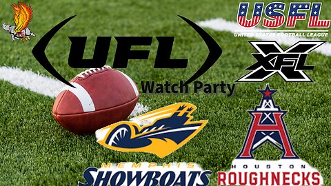 Memphis Showboats vs Houston Roughnecks UFL Week 6 Watch Party and Play by Play