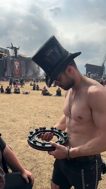 Custom-made carved Skull Crown in dark