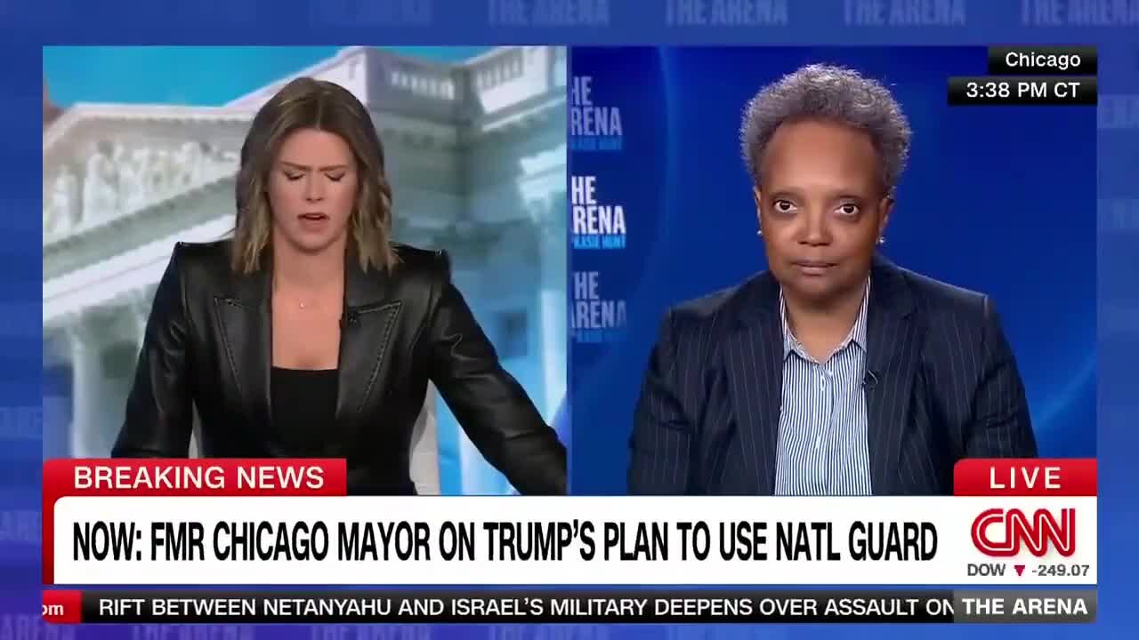 Lori Lightfoot: The President Is ‘Making up His Own Facts’ About Chicago’s Crime Rate