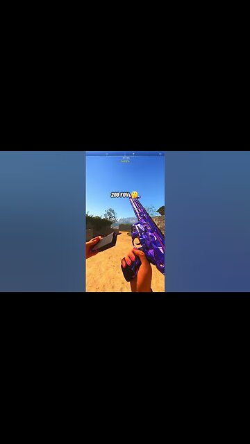 1000 FOV on Modern Warfare 2 💀