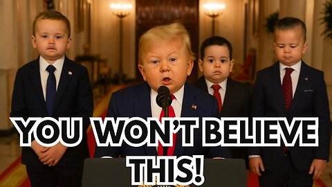 BREAKING: Baby Trump Bombs Iranian Toys… Then Goes on TV 😂🎙️ | Funny Baby Videos 😂