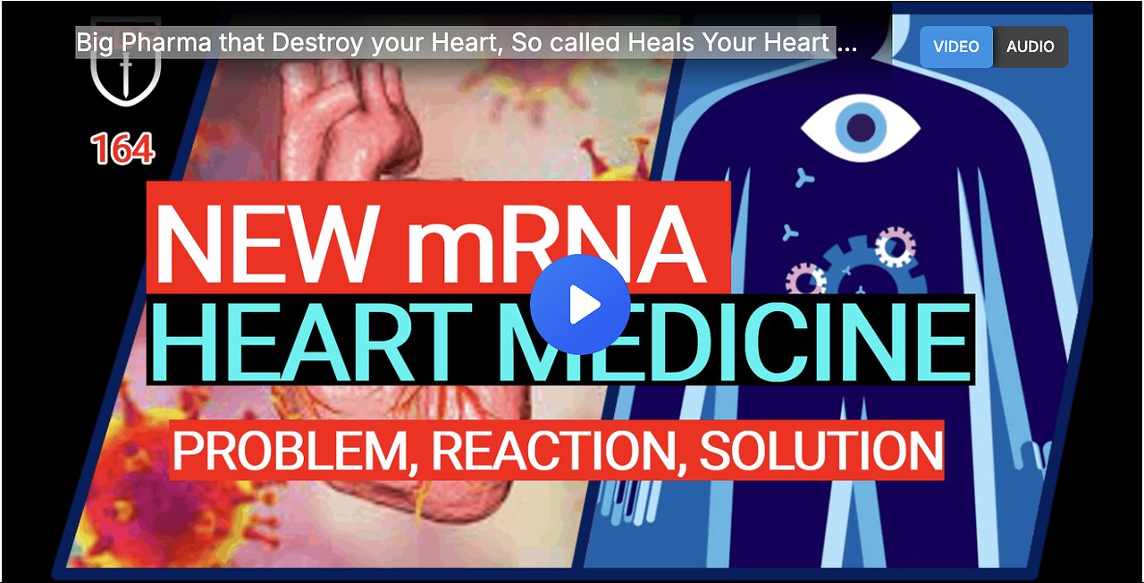 Big Pharma that Destroy your Heart, So called Heals Your Heart -