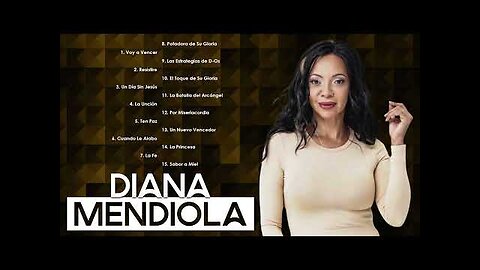 Diana Mendiola - 1 Hora Sus Mejores Canciones Grandes Éxitos - Álbum Completo.