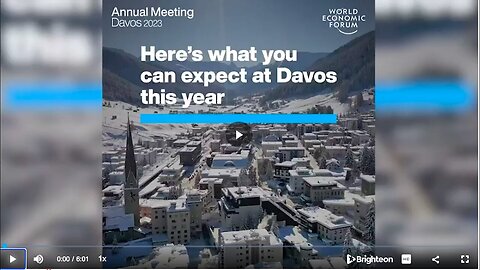 "DAVOS' True Agenda Revealed"