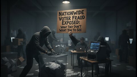 Nationwide Voter Fraud EXPOSED: What They Don’t Want You to See