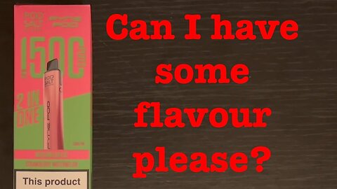 The Salt POD Pyne Pod forgot to add a flavour… Unboxing review