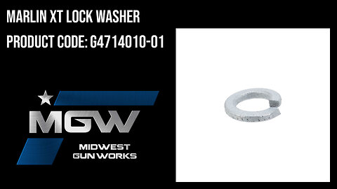 Marlin XT Lock Washer - G4714010-01