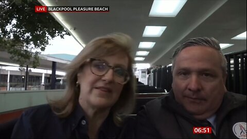 LThey_re off_ On #BBCBreakfast Jayne MCCubin is at Blackpool Pleasure Beach taking a ride on the G.