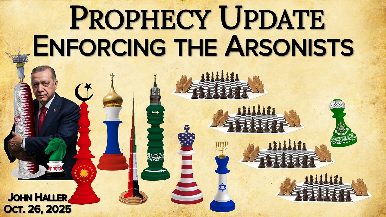 2025 10 26 John Haller' Prophecy Update “Enforcing the Arsonists”
