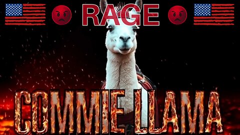 COMMIE LLAMA RAGE #2: Socialist Llama Throws Tantrum at ICE Facility (12/12/25)
