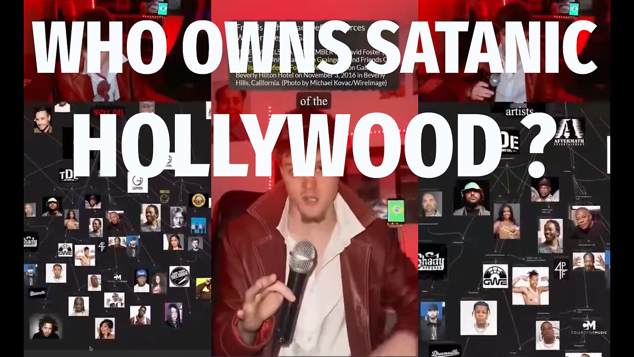⚫️🔺🇺🇸 Who owns Satanic Hollywood❓ 👀